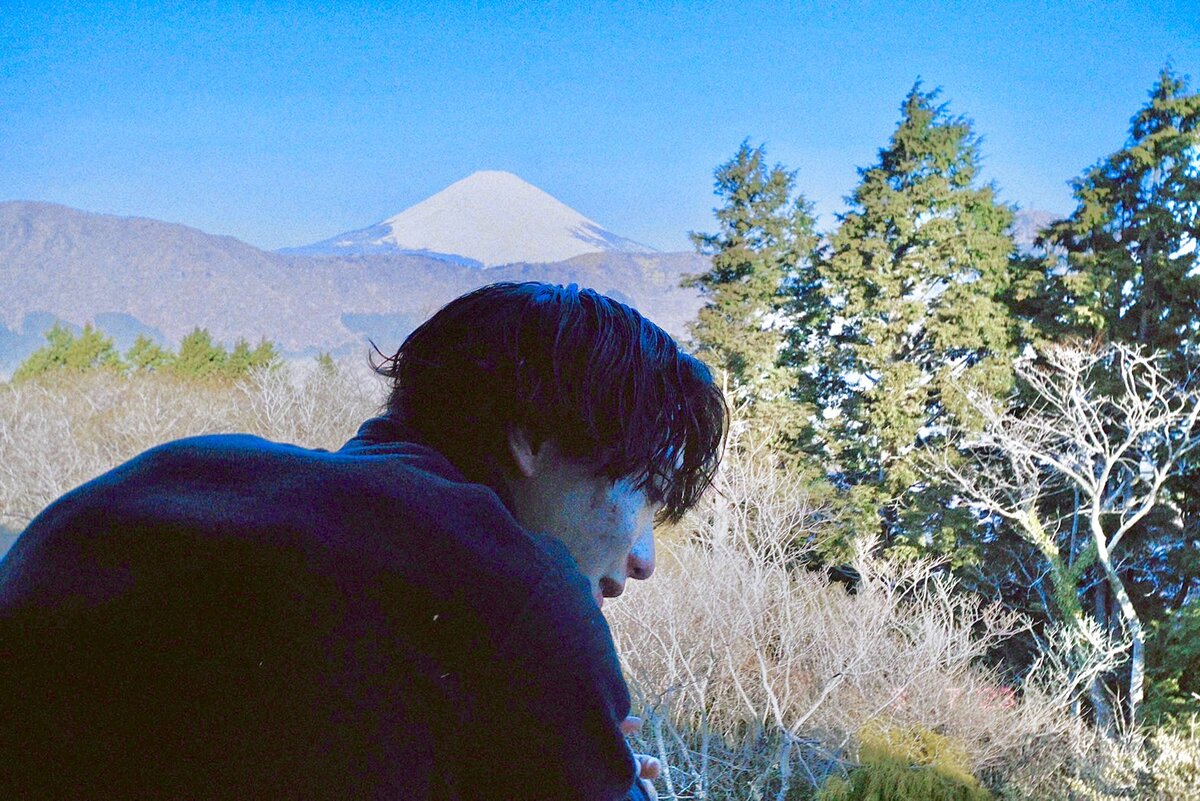 岩﨑大翔 — 富士山を背景に
